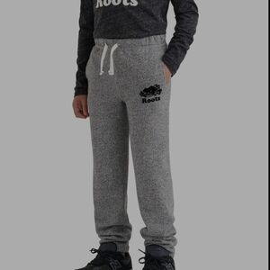 Roots Kids Organic Original Sweatpant in Salt Pepper Shop Midtown Zise 8